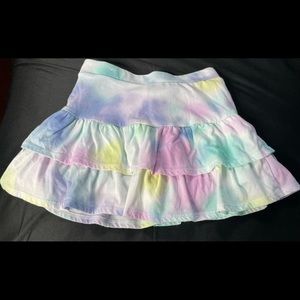 Justice Tie Dye Skort Size 8
